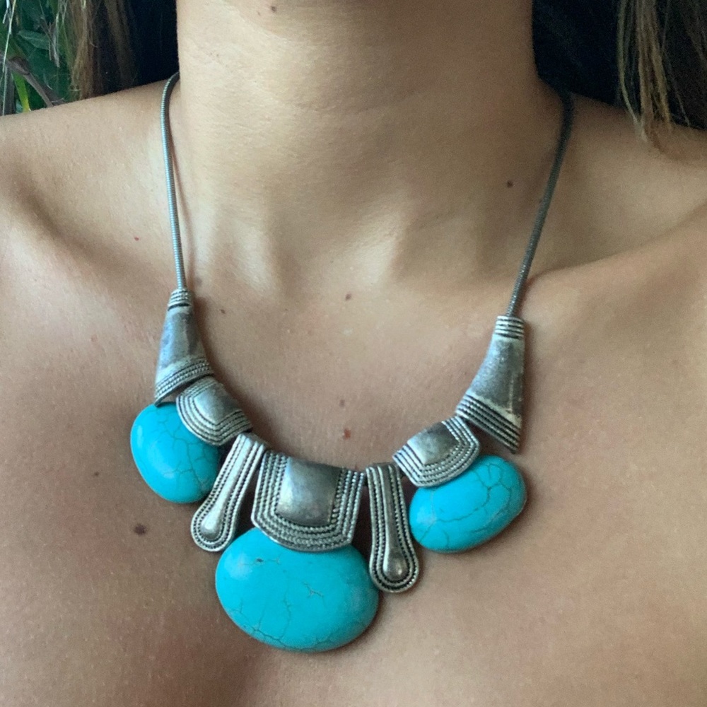 Healing stone chakra necklace